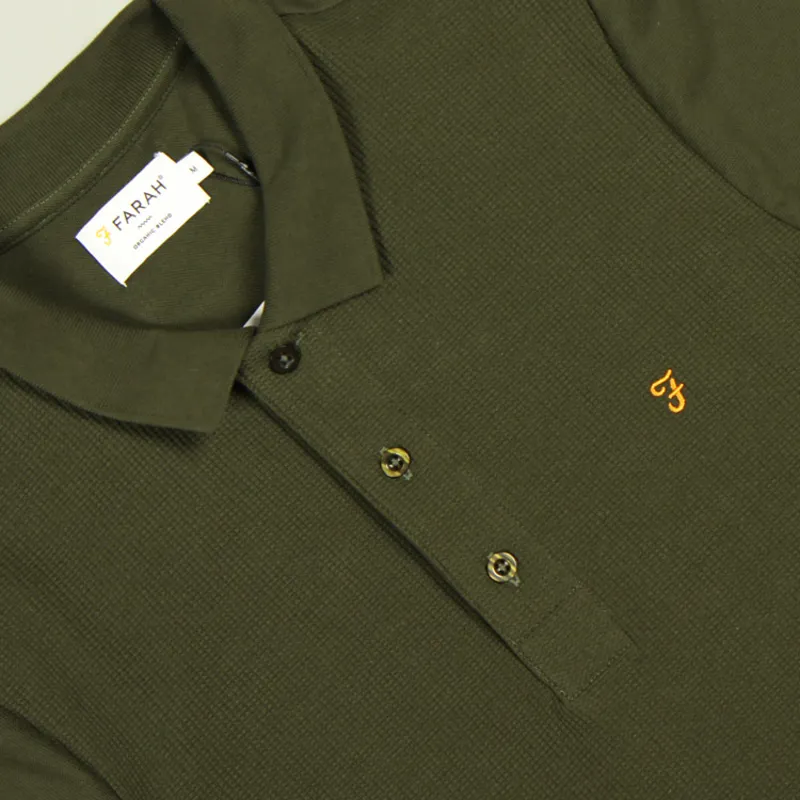 Farah Forster Polo Shirt - Evergreen-1